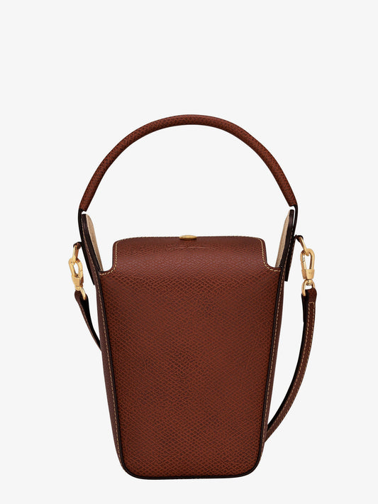 Longchamp Paris Popcorn Epure Leather Shoulder Bag