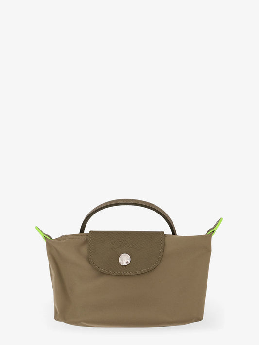 LONGCHAMP PARIS - Le Pliage nylon handbag with leather inserts