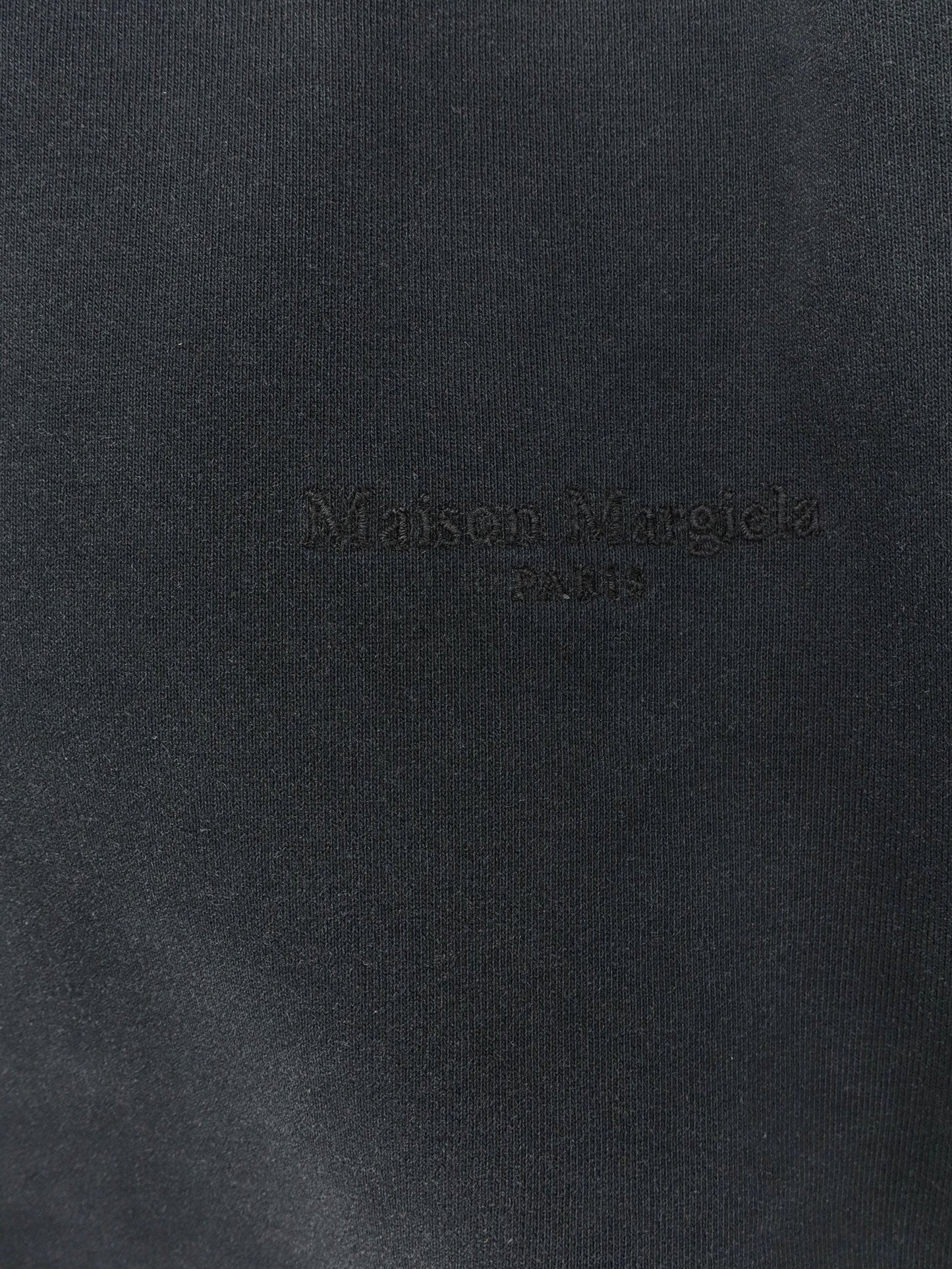Maison Margiela Cotton Sweatshirt With Front Embroidered Logo
