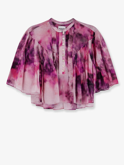 Marant Étoile Veelia organic cotton shirt - Pink