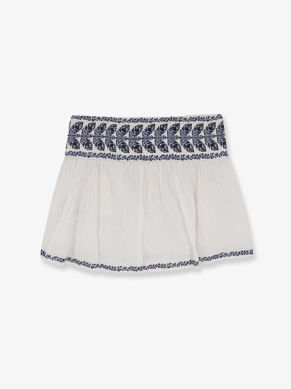 Marant Étoile Picadilia certified cotton skirt - Ecrublue