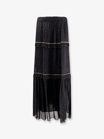 Marant Étoile Volodia polka-dots skirt - Black