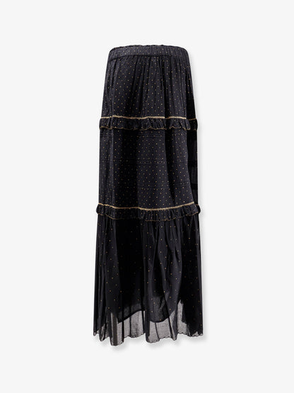 Marant Étoile Volodia polka-dots skirt - Black
