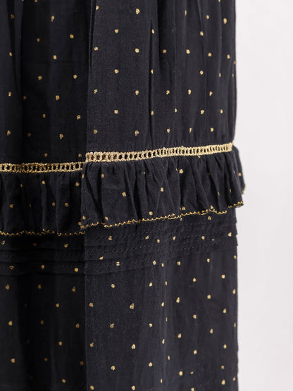 Marant Étoile Volodia polka-dots skirt - Black