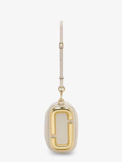 Marc Jacobs Snapshot Hammered Leather Shoulder Bag