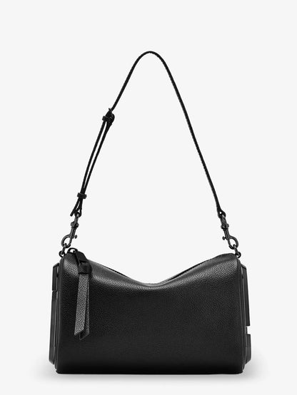 Marc Jacobs Snapshot Hammered Leather Shoulder Bag
