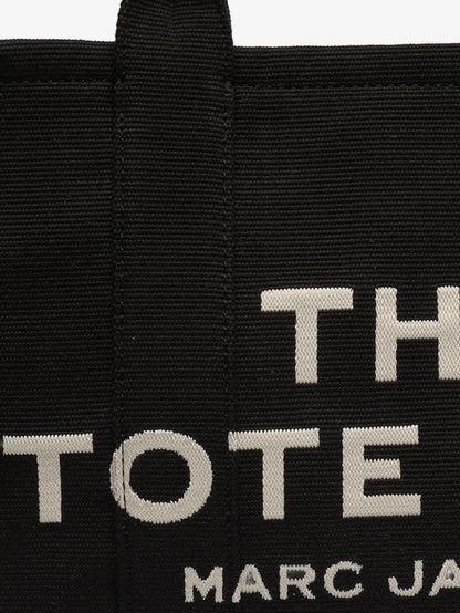 Marc Jacobs Traveler Tote Canvas Shopping Bag With Logo On The Front