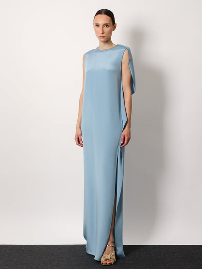 Max Mara Odessa silk dress - Celeste