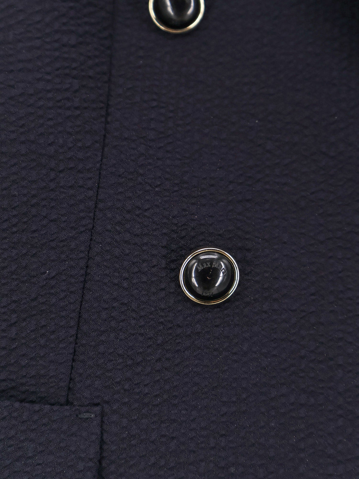 Max Mara Mxmricetta virgin wool blazer - Blu Marino