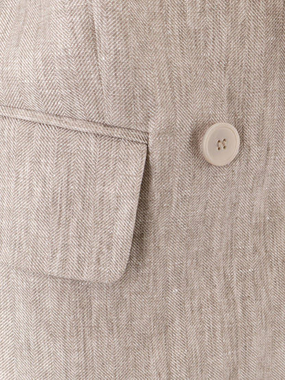 Max Mara Mxmolimpia linen blazer - Beige
