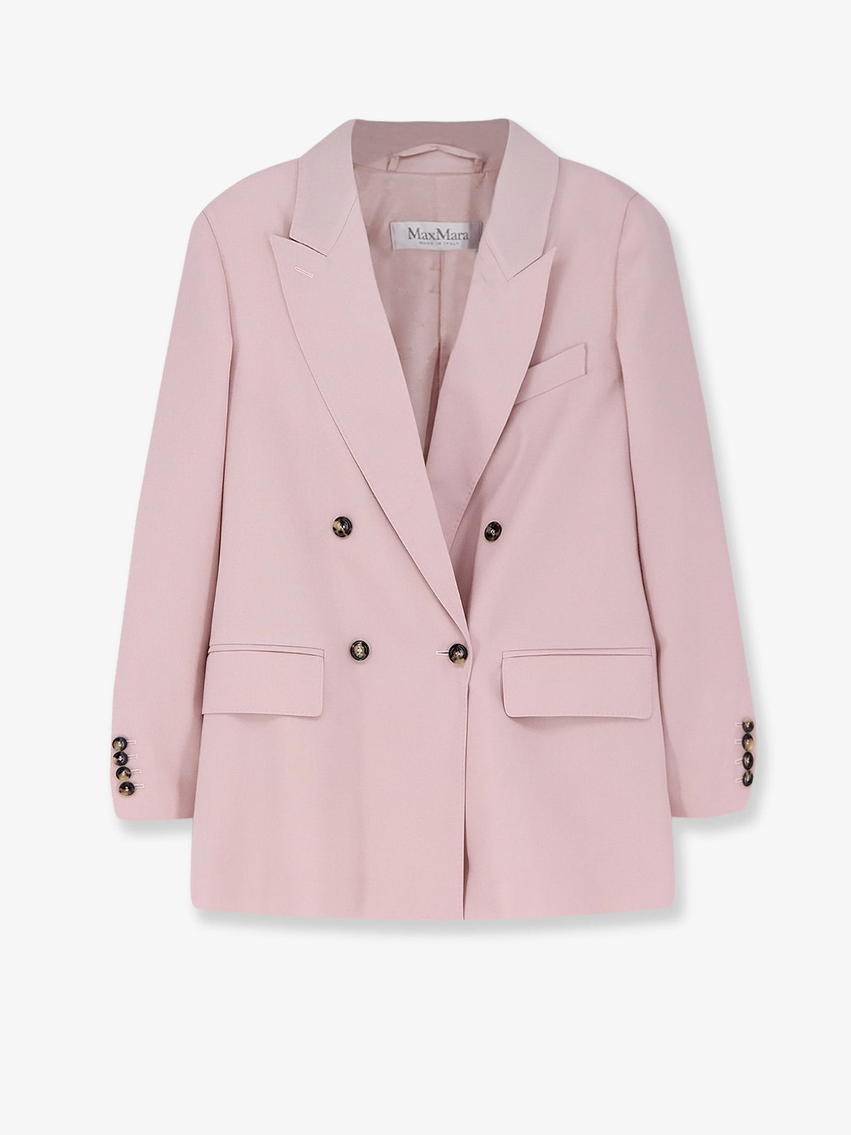 Max Mara wool, mohair and silk blend Ombrosa blazer - Beige Rosa