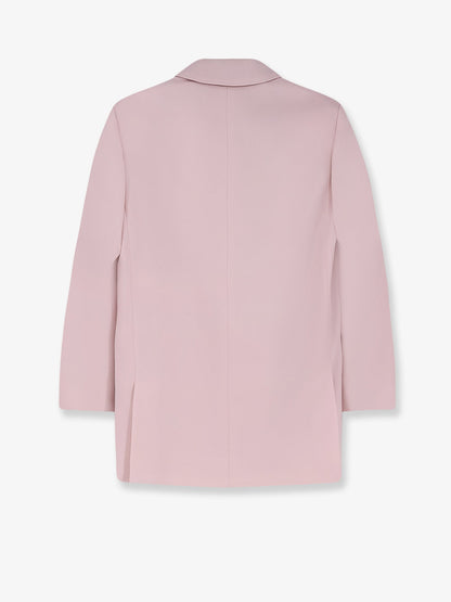 Max Mara wool, mohair and silk blend Ombrosa blazer - Beige Rosa