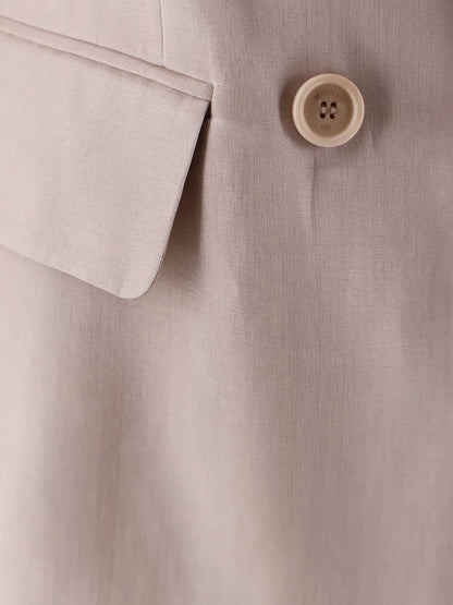 Max Mara Mxsfeltro silk blazer - Cammello