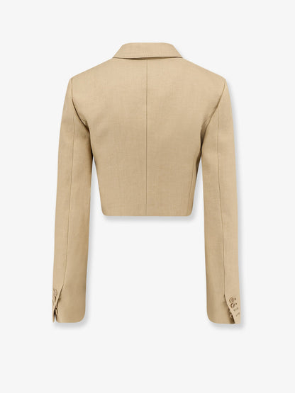 Max Mara Mxsbuono linen blazer - Cammello
