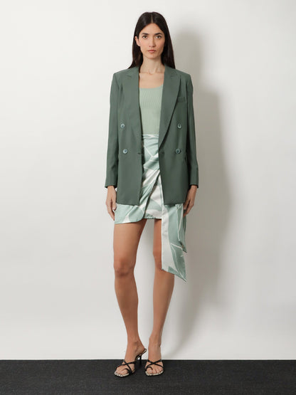 Max Mara Mxmstrano silk pareo skirt - Seta