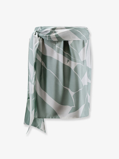 Max Mara Mxmstrano silk pareo skirt - Seta