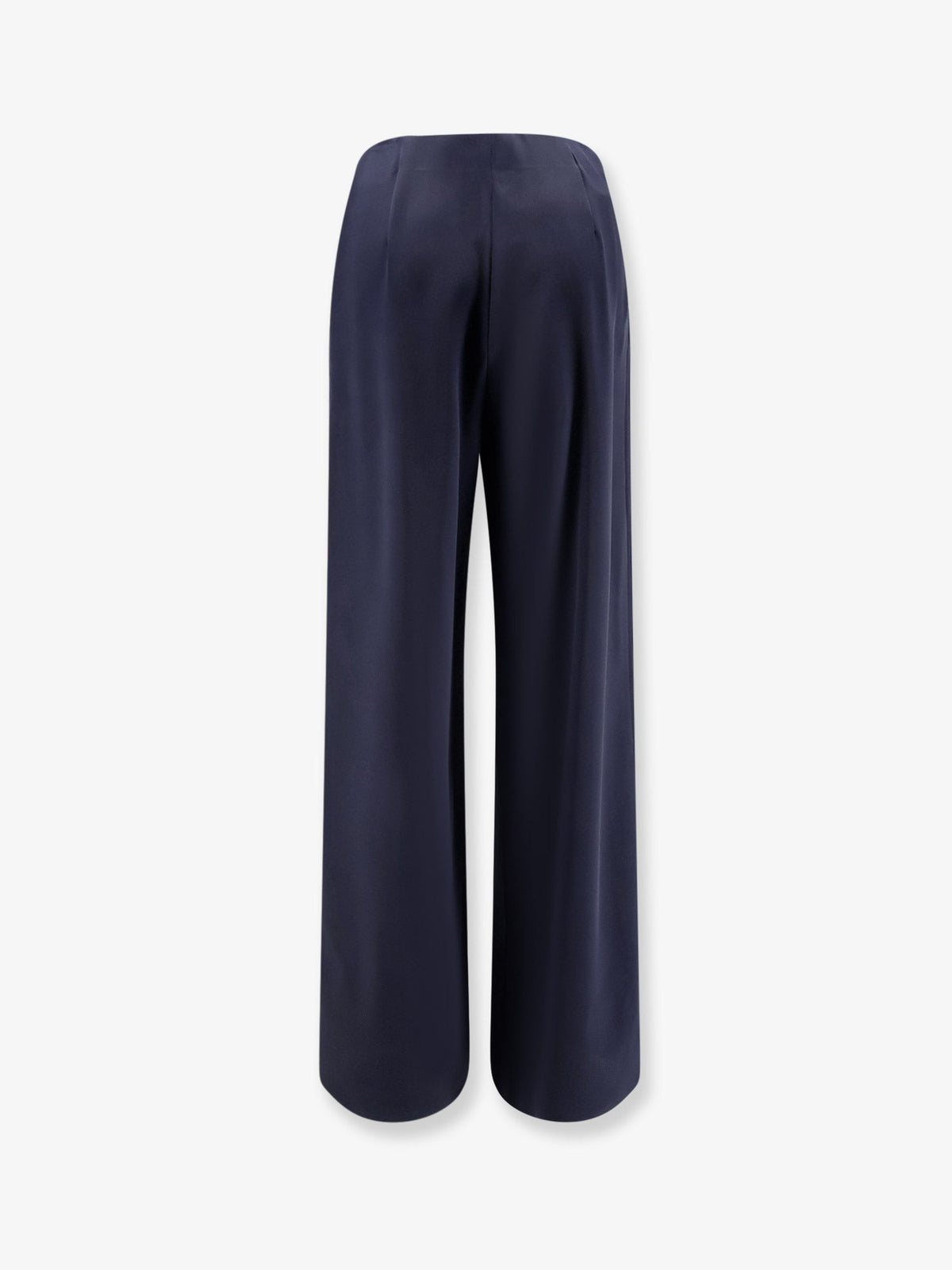 Max Mara Mxppalude satin trousers - Blu Marino