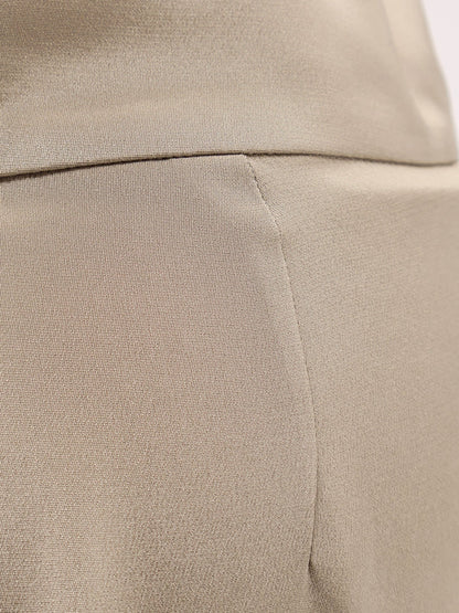 Max Mara Mxepalanca silk trousers - Sabbia
