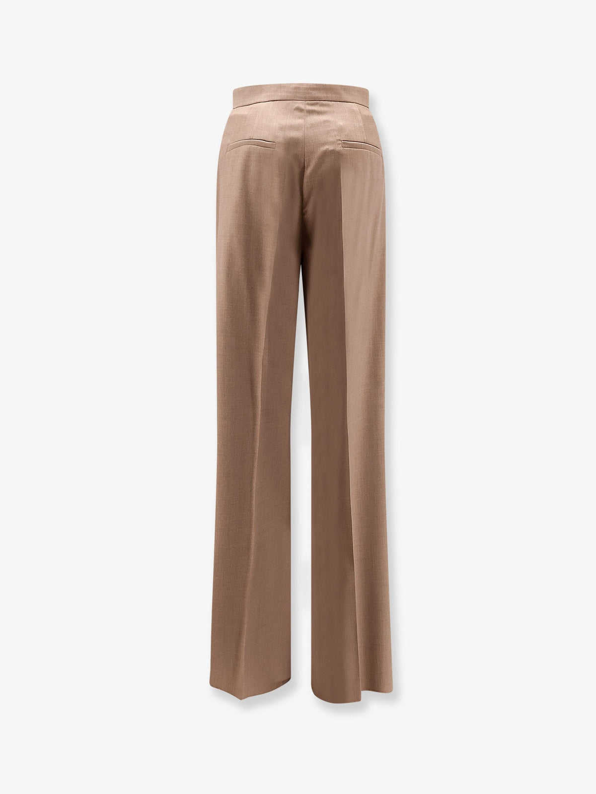 Max Mara Mxmzimino virgin wool trousers - Nocciola