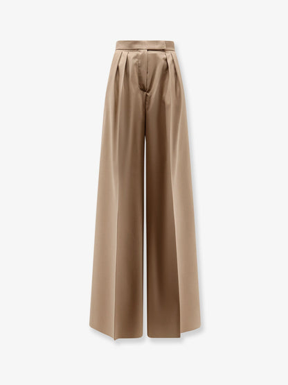Max Mara Virgin wool Quorum trousers - Nocciola