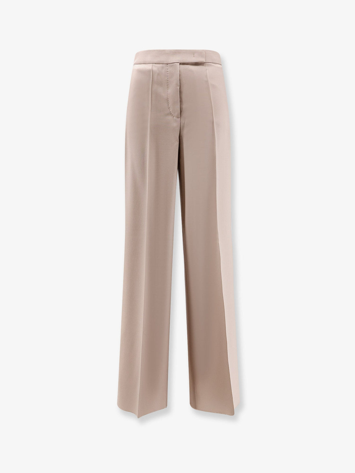 Max Mara Mxmgirone virgin wool, mohair and silk trousers - Verde Muschio