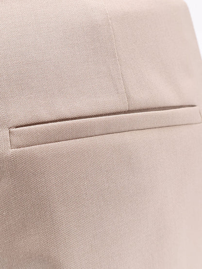 Max Mara Mxmgirone virgin wool, mohair and silk trousers - Verde Muschio