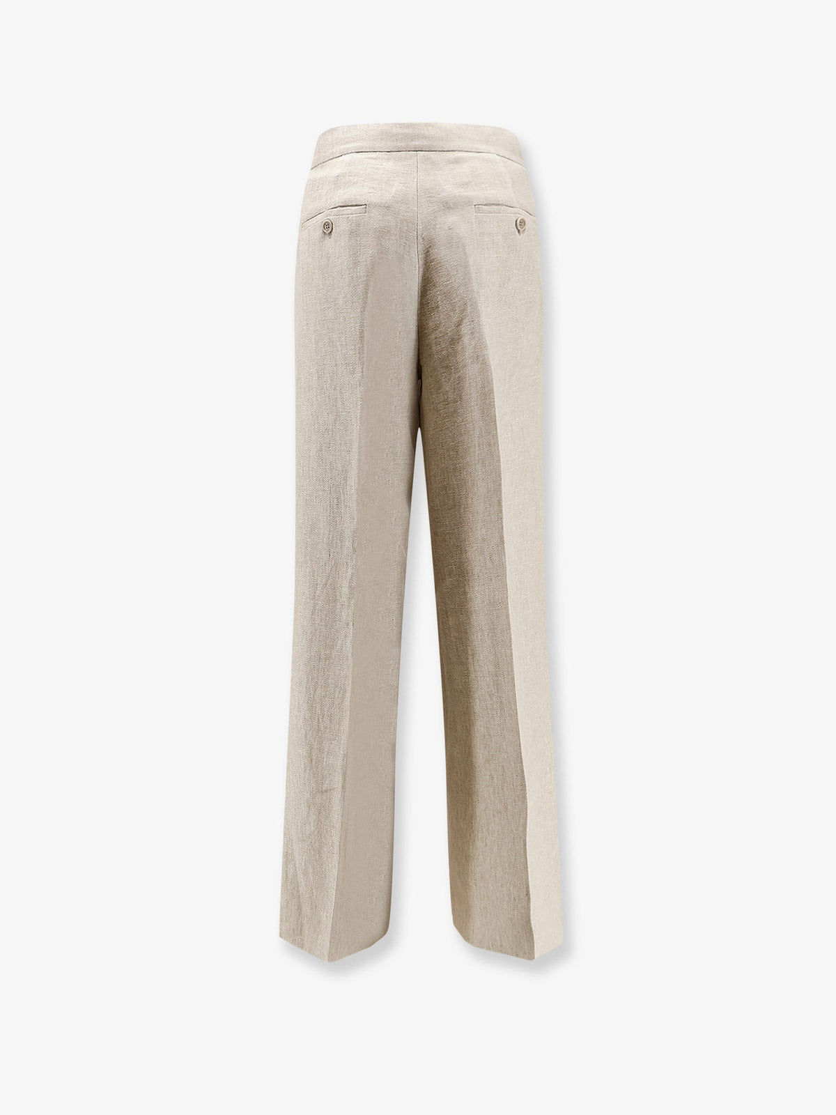Max Mara Linen Ginnico trousers - Sabbia