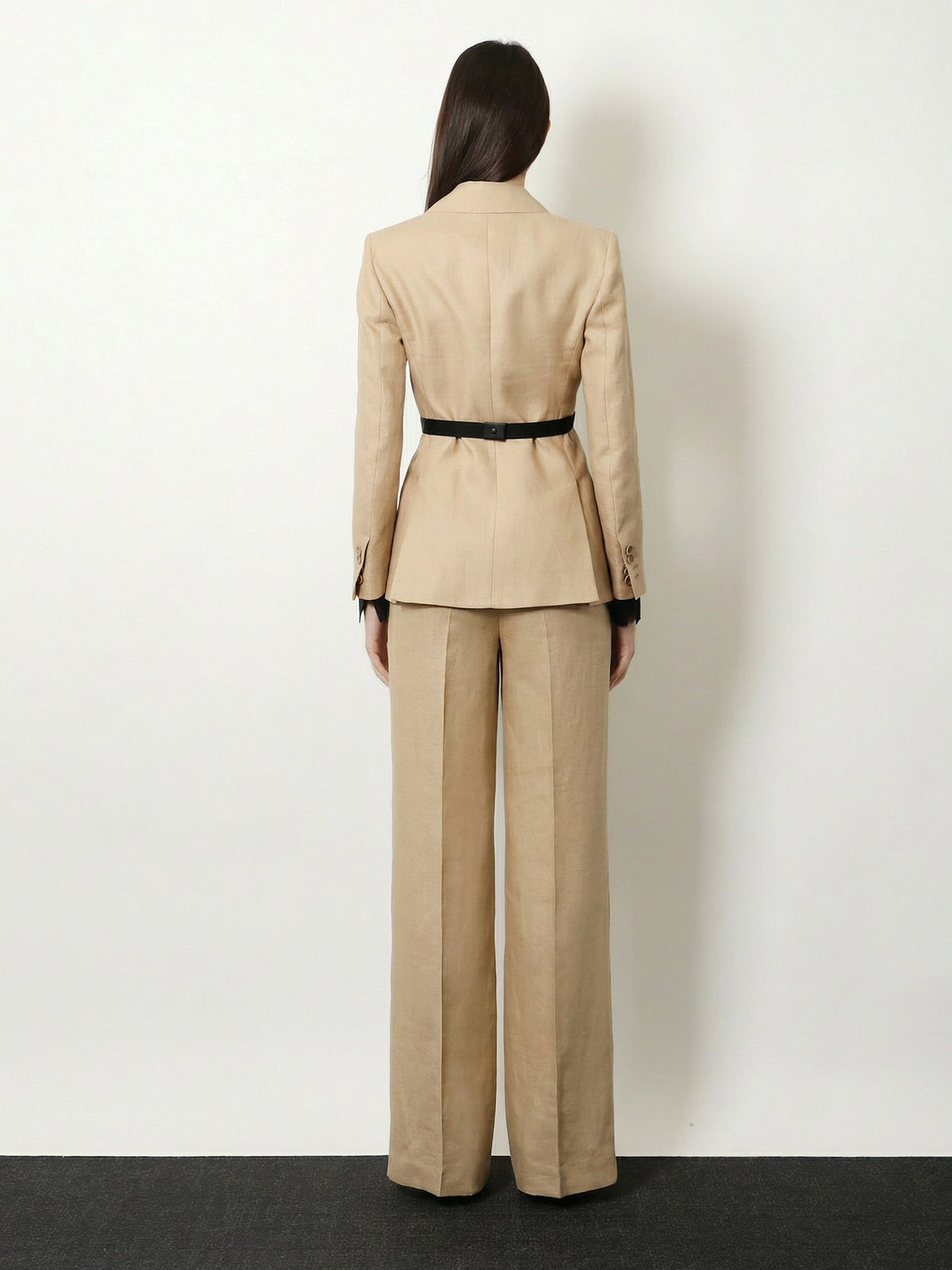 Max Mara Mxsbig linen trousers - Cammello