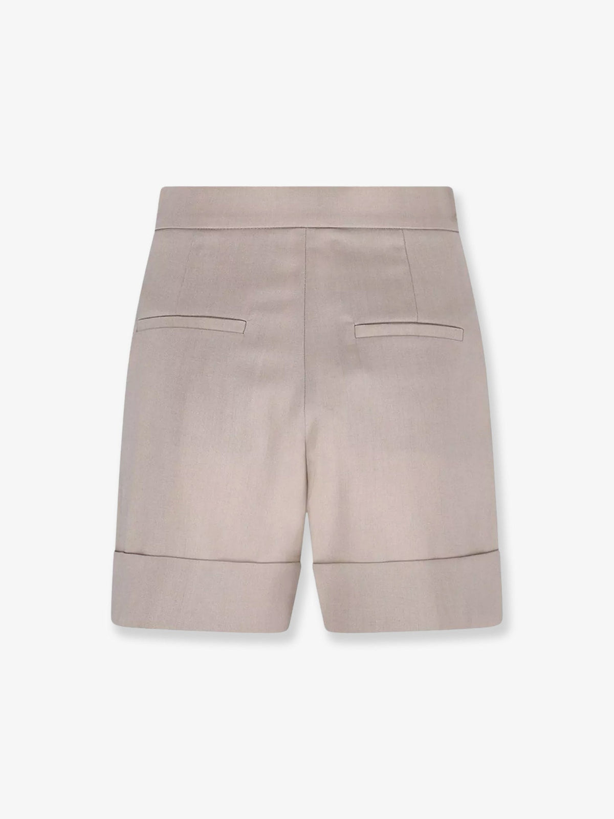 Max Mara Virgin wool, mohair and wool blend bermuda shorts - Beige Rosa