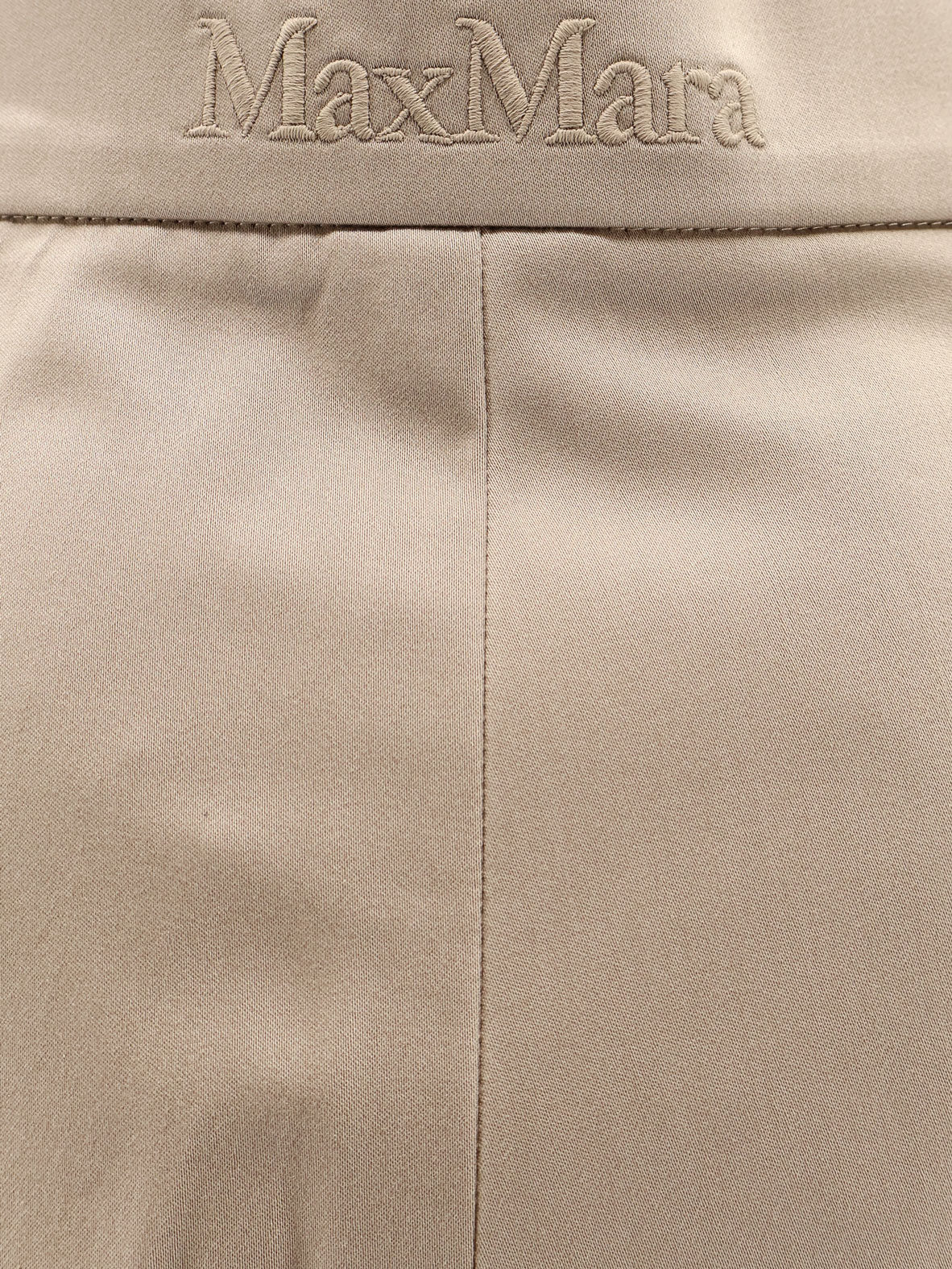 Max Mara Tabacco stretch cotton shorts - Verde Kaki