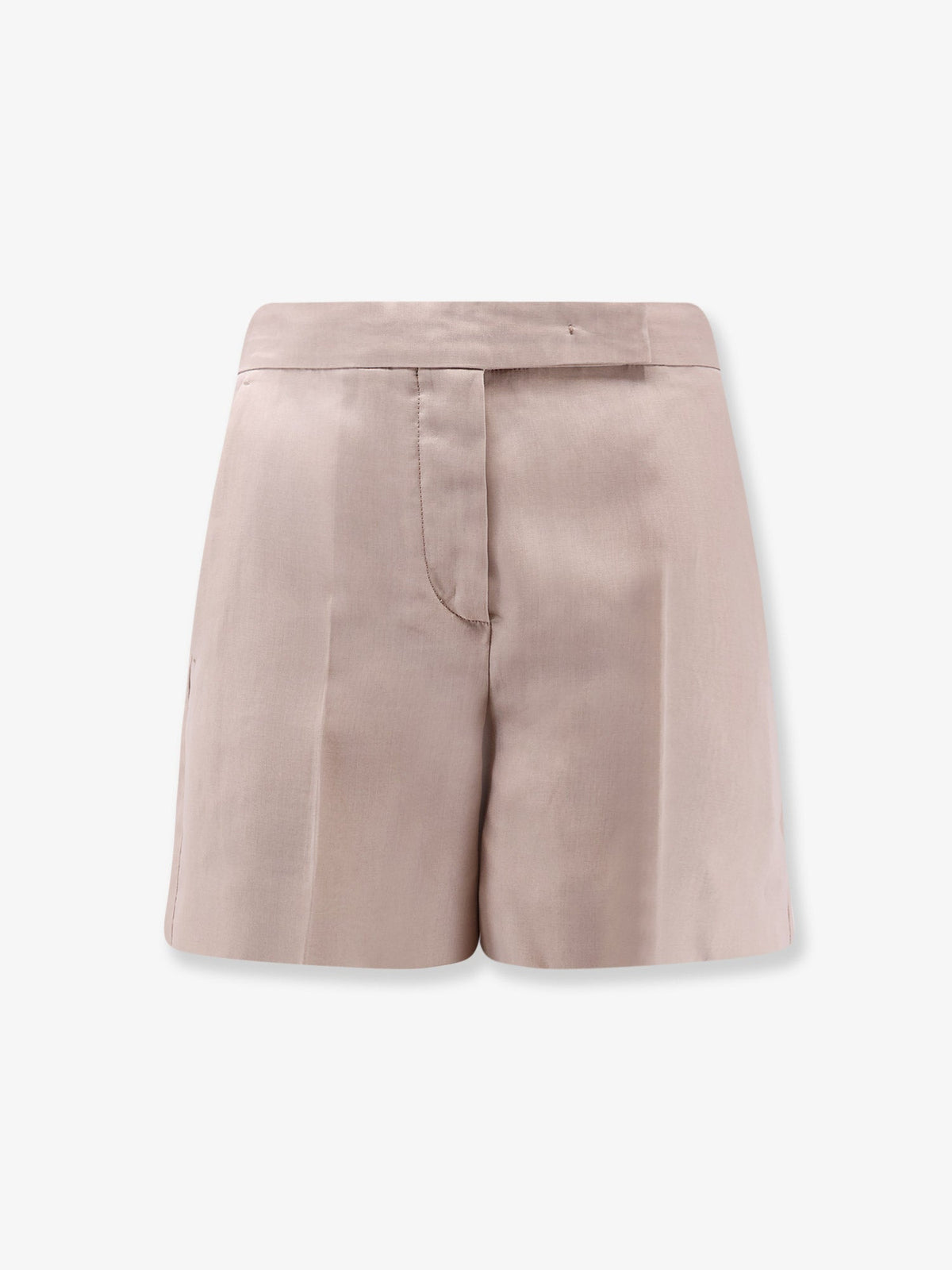 Max Mara Mxaerosi silk shorts - Cammello