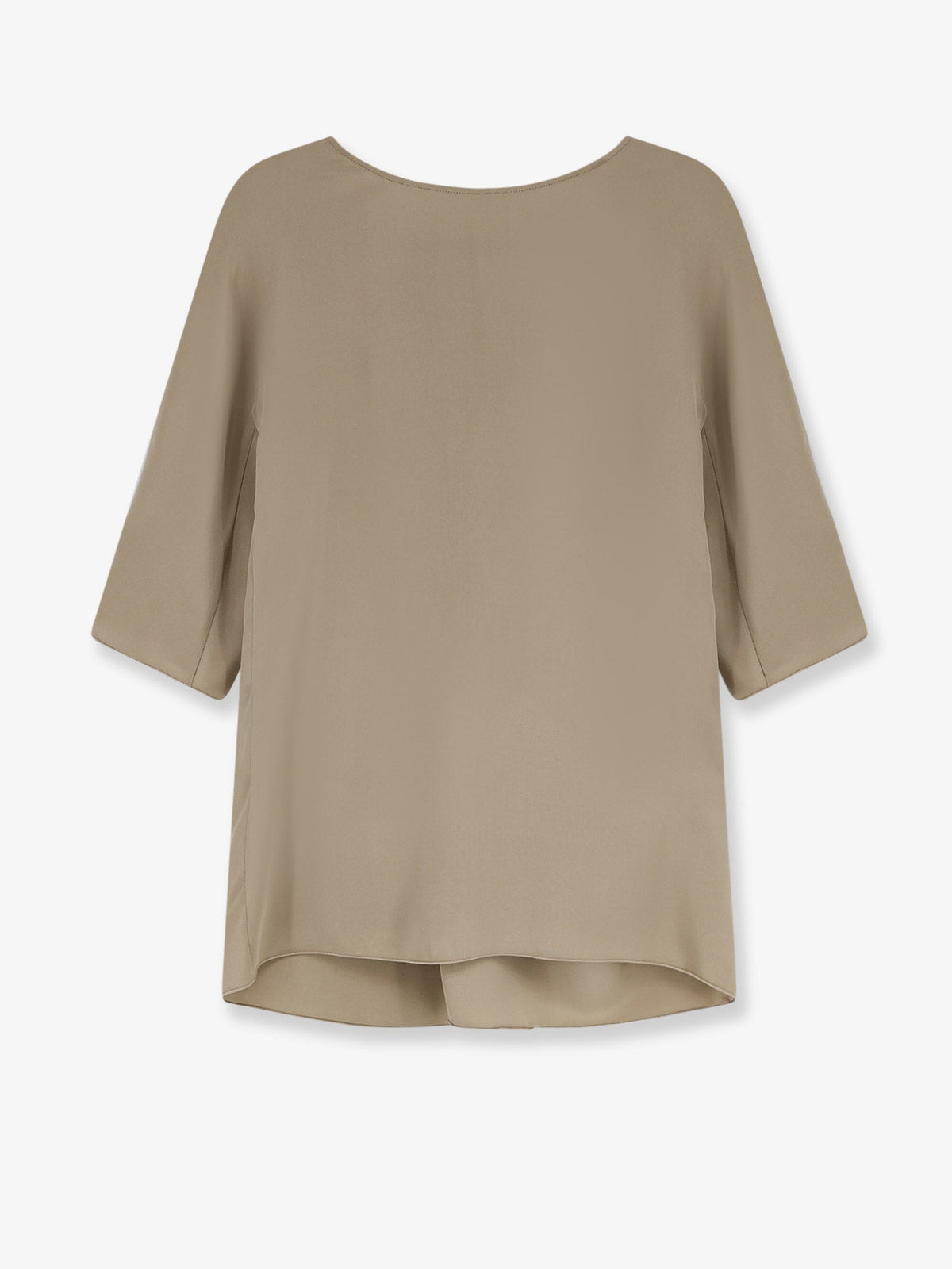 Max Mara Mxegattini silk top - Sabbia