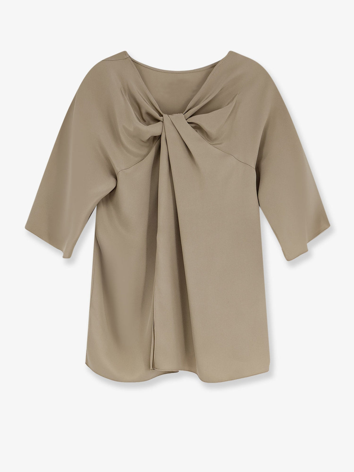 Max Mara Mxegattini silk top - Sabbia