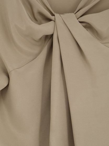 Max Mara Mxegattini silk top - Sabbia