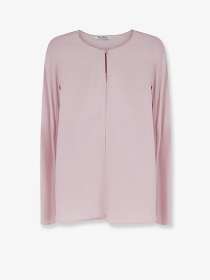 Max Mara Mxp Mitico stretch silk shirt - Rosa