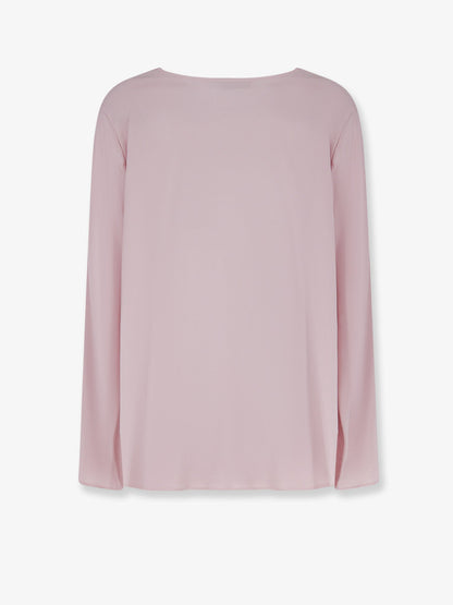 Max Mara Mxp Mitico stretch silk shirt - Rosa