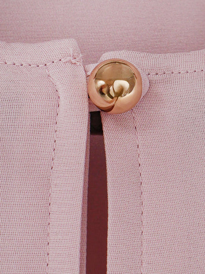 Max Mara Mxp Mitico stretch silk shirt - Rosa