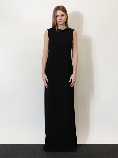 Max Mara Mxmeaere long dress - Nero