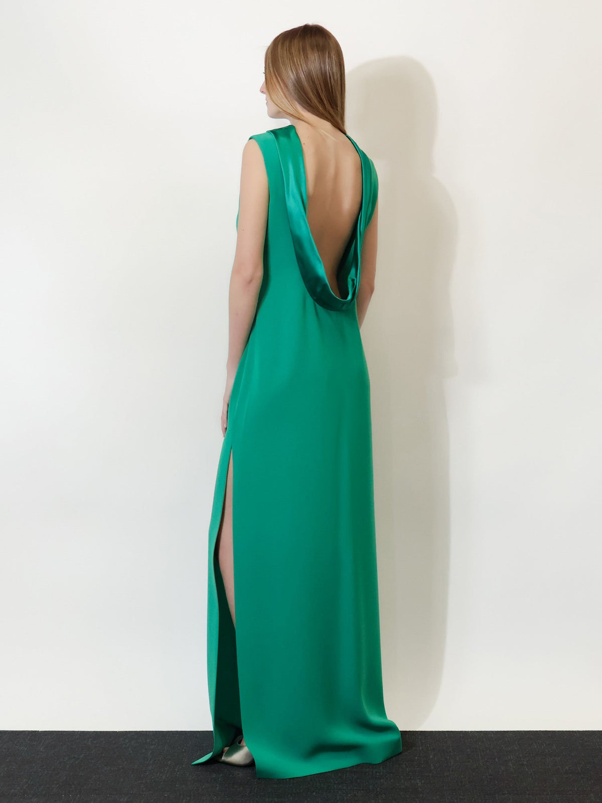Max Mara Mxmeaere long dress - Verde