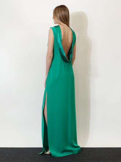 Max Mara Mxmeaere long dress - Verde