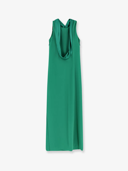 Max Mara Mxmeaere long dress - Verde