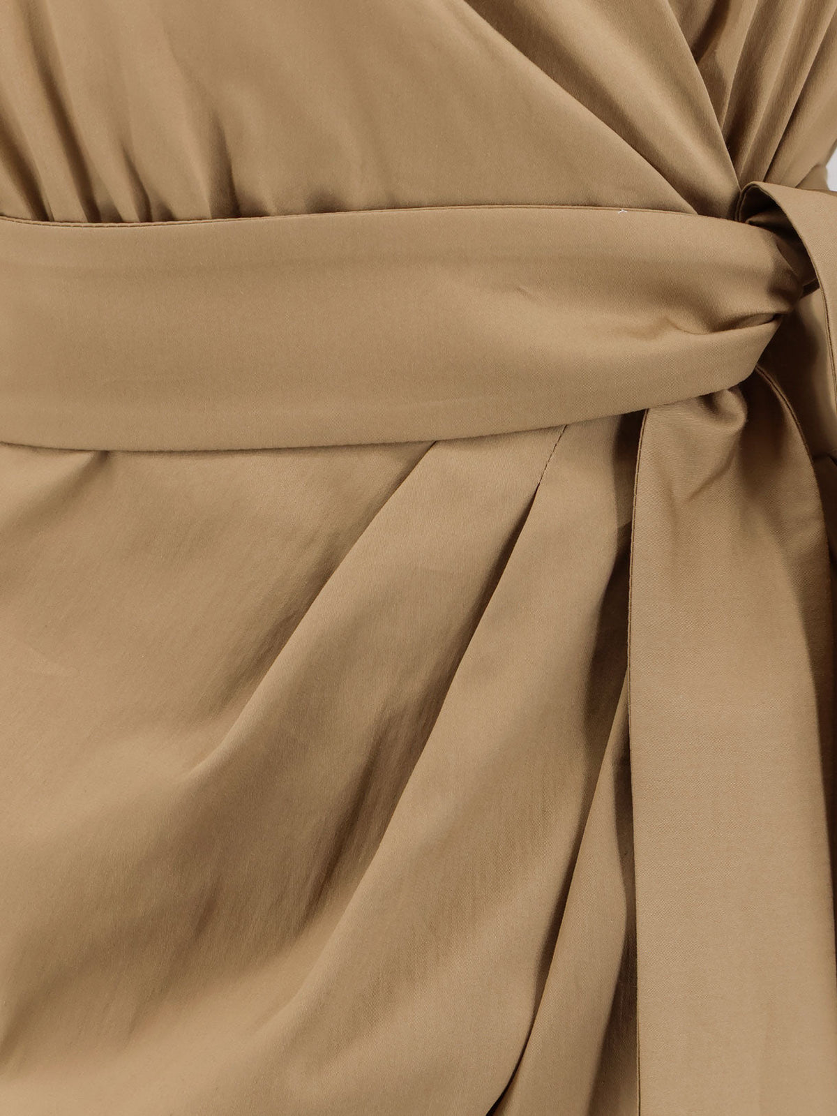 Max Mara Mxmbeta cotton blend dress - Deserto