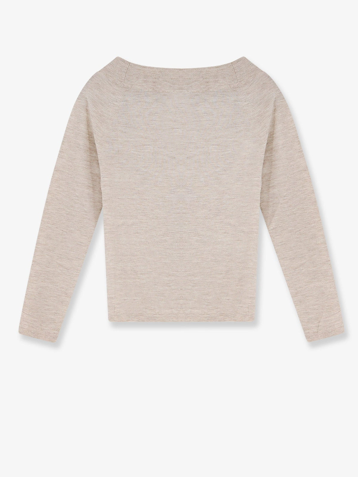 Max Mara Faretra cashmere sweater with matching removable band - Beige