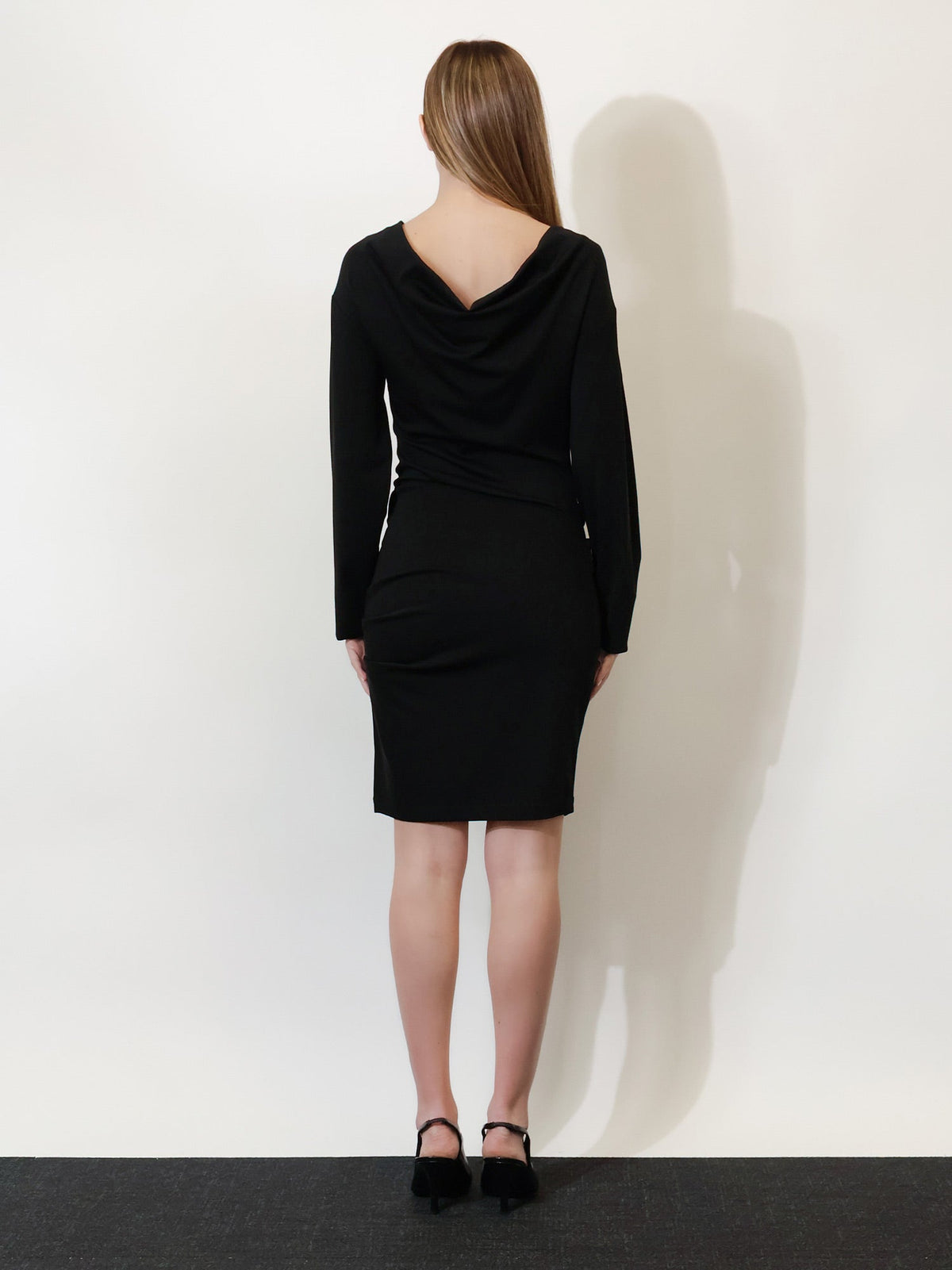 Max Mara Mxpumido virgin wool dress - Nero