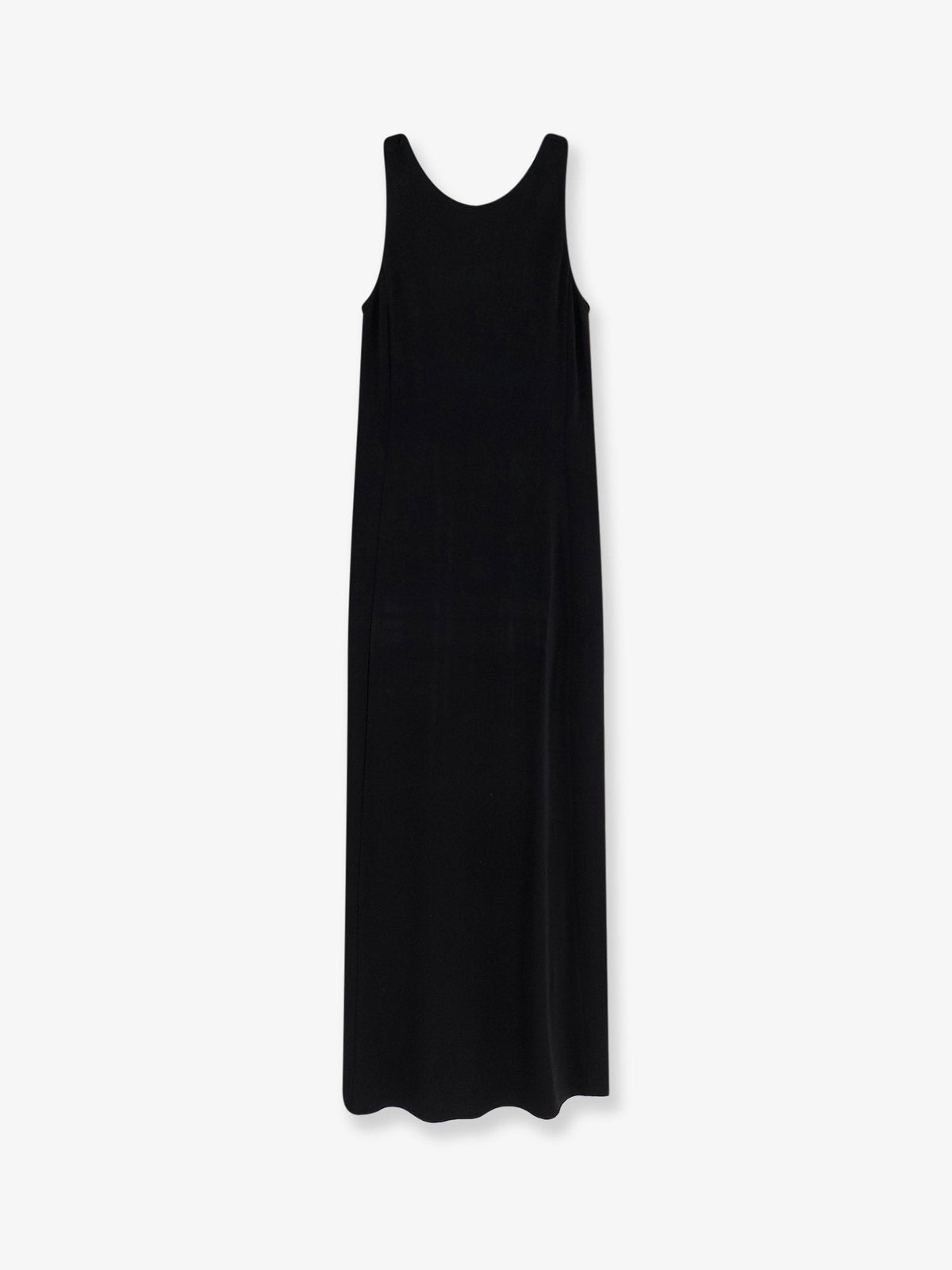 Max Mara Mxppania stretch viscose long dress - Nero