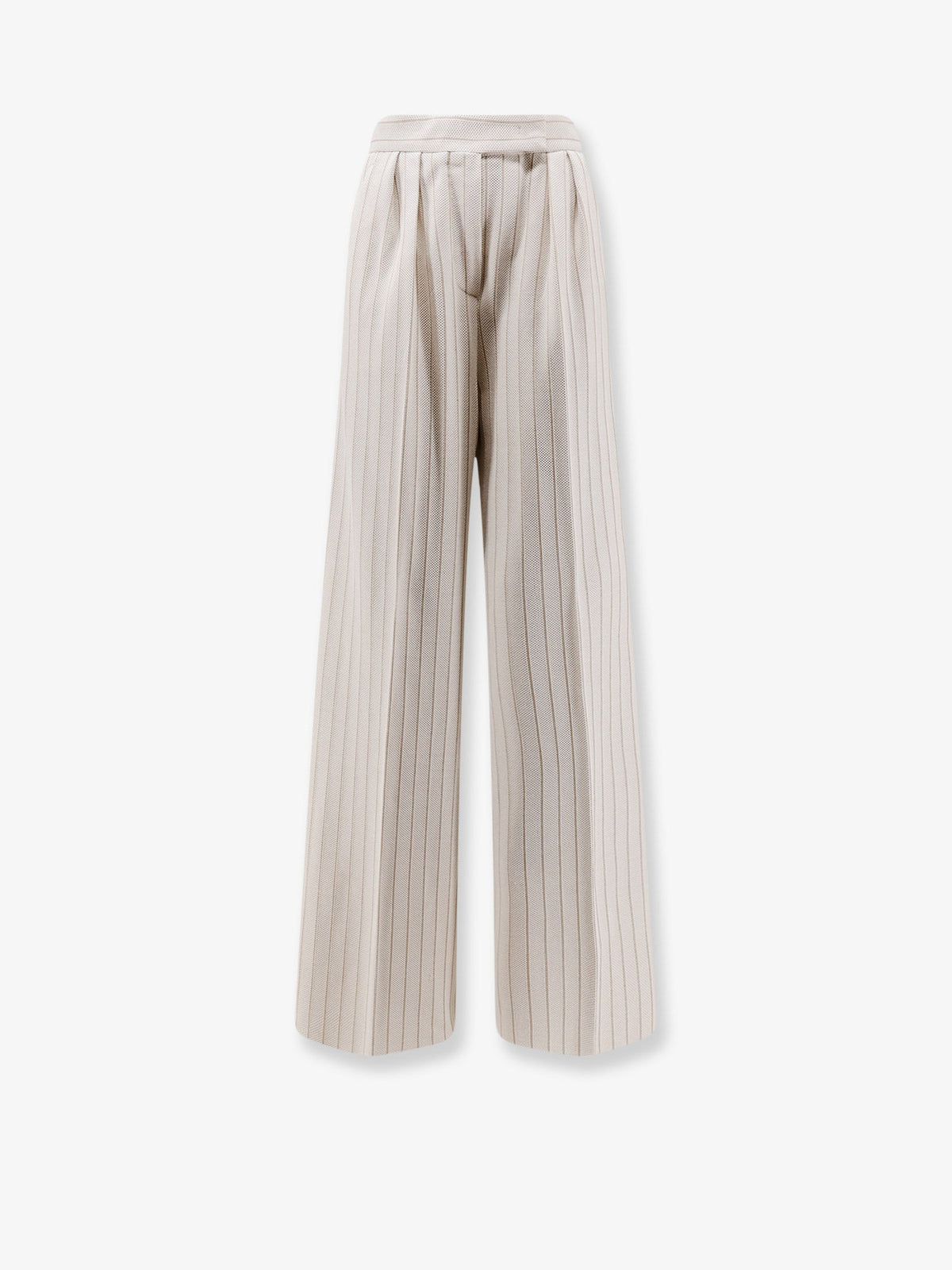 Max Mara Mxmosso cotton trousers - Bianco