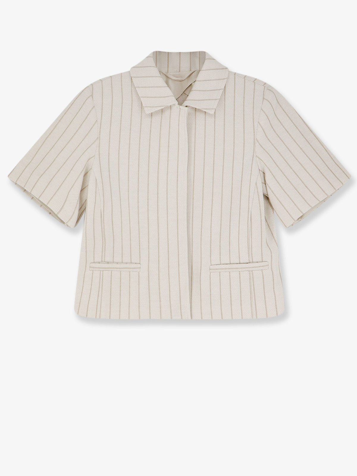Max Mara Mxmangio cotton blazer - Bianco