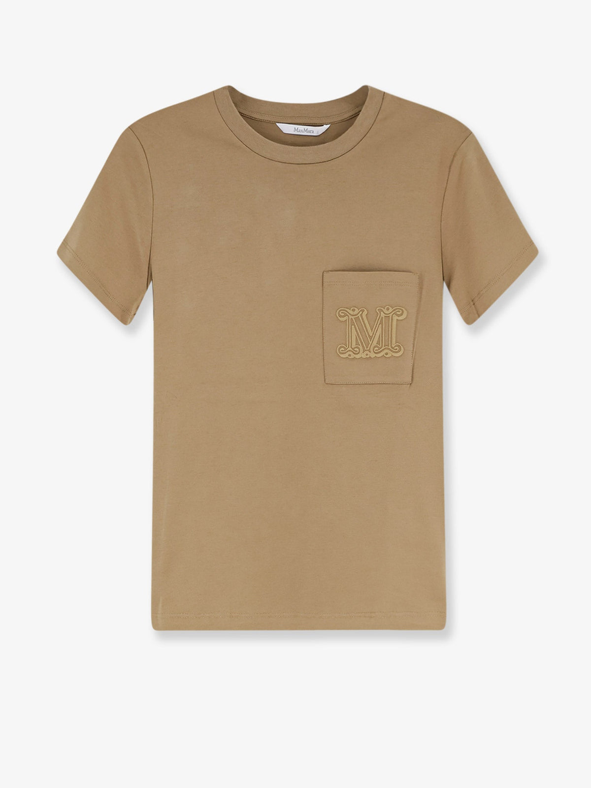 Max Mara Papaia cotton t-shirt - Deserto