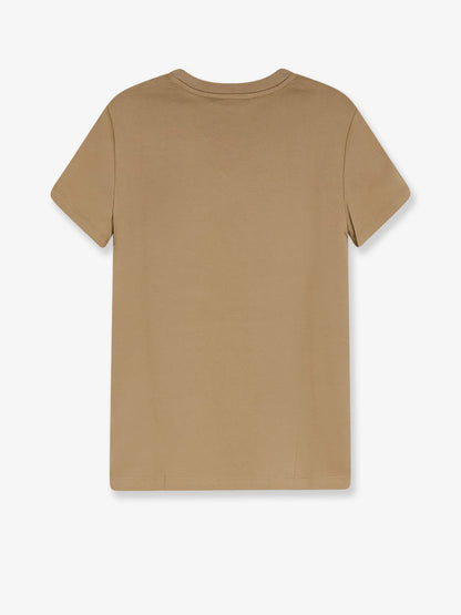 Max Mara Papaia cotton t-shirt - Deserto