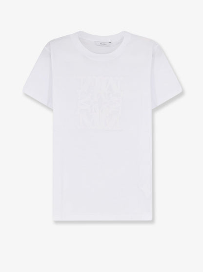 Max Mara MXMGiovane Cotton T-Shirt - Biancoottico